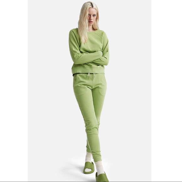MATE the Label Pants - Mate The Label Organic Terry Classic Joggers Small Pistachio Green NWT